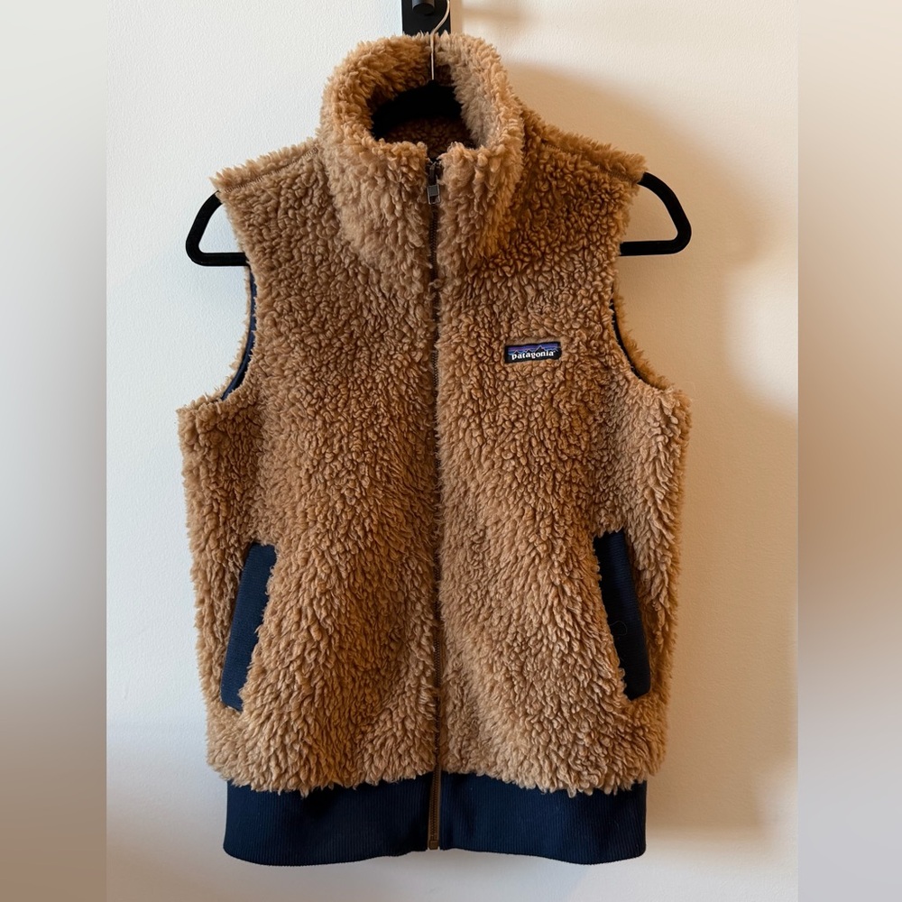 Patagonia Teddy Boucle Brown Vest